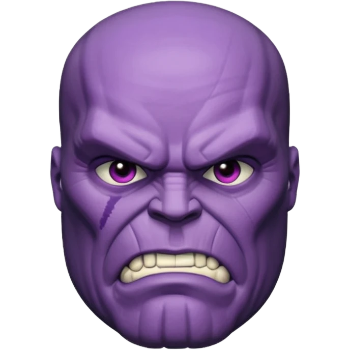 Angry Thanos emoji