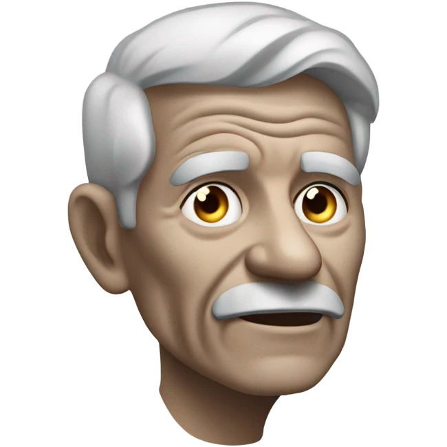 Grandpa with cigarette emoji