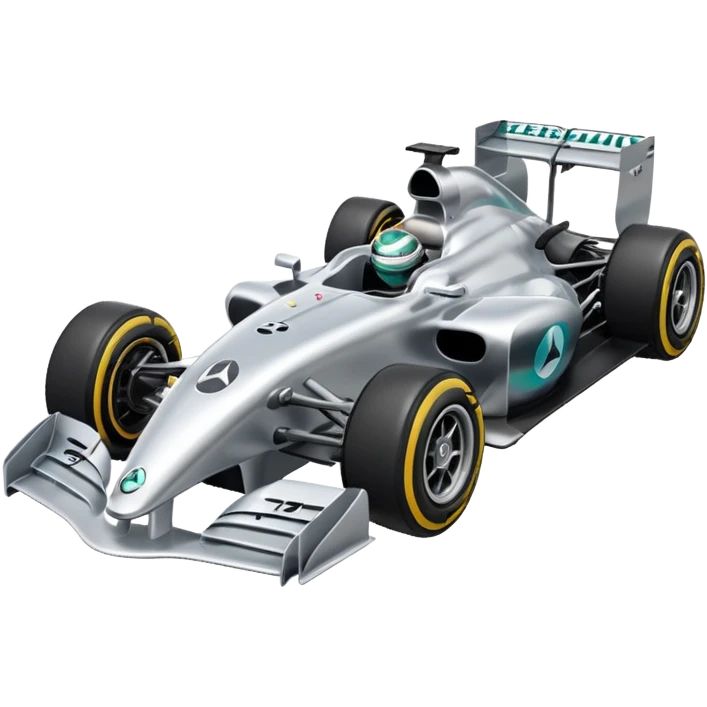 formula one mercedes emoji