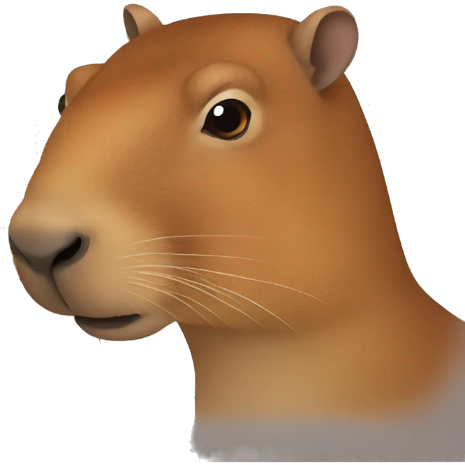 Capibara emoji