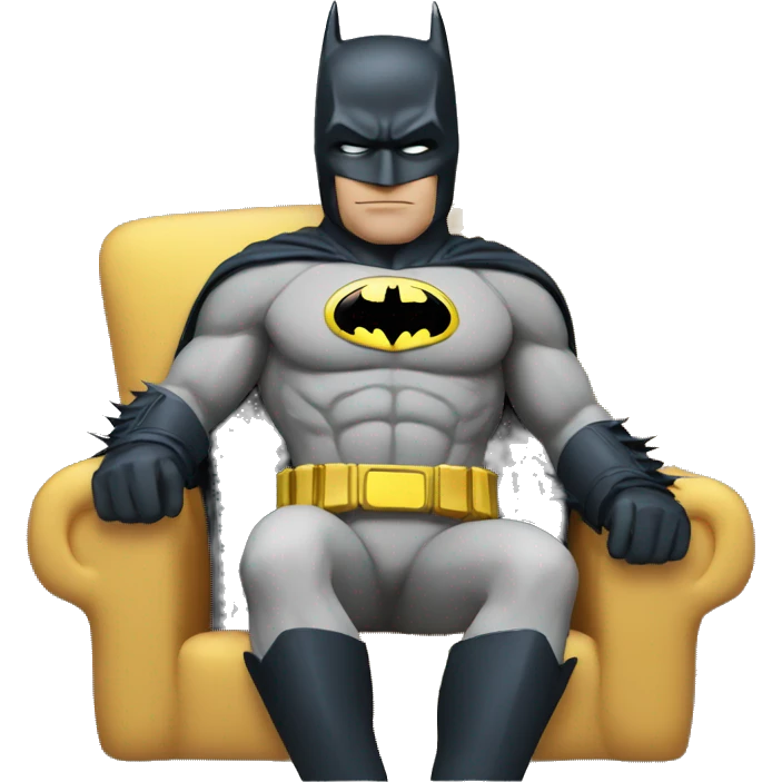batman chilled out emoji