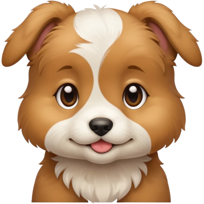 A puppy named pamela emoji