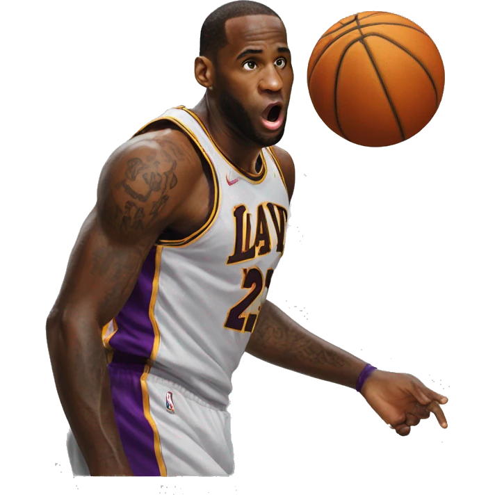 Labron dunk emoji