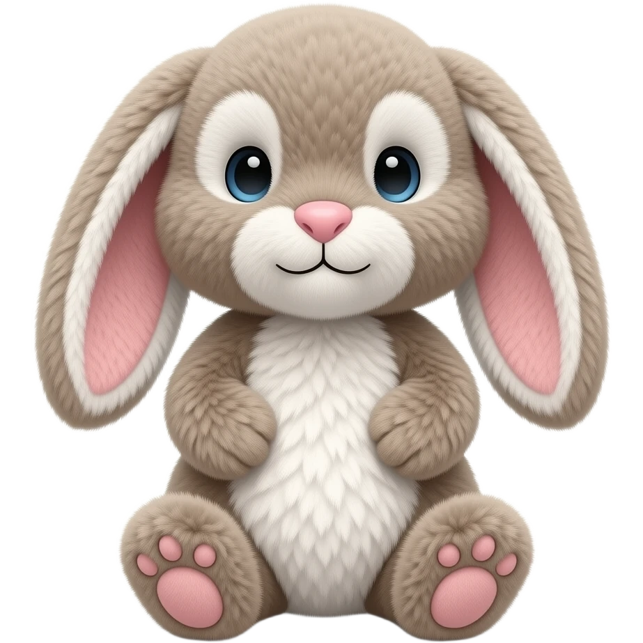 Bashful bunny jelly cat emoji