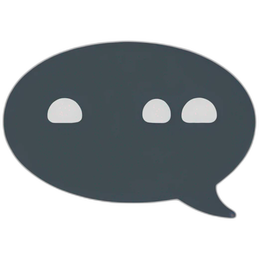text bubble emoji
