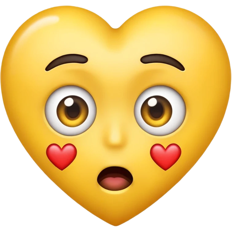 emoji shocked with heart eyes emoji