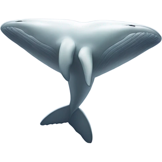 white whale , underside emoji
