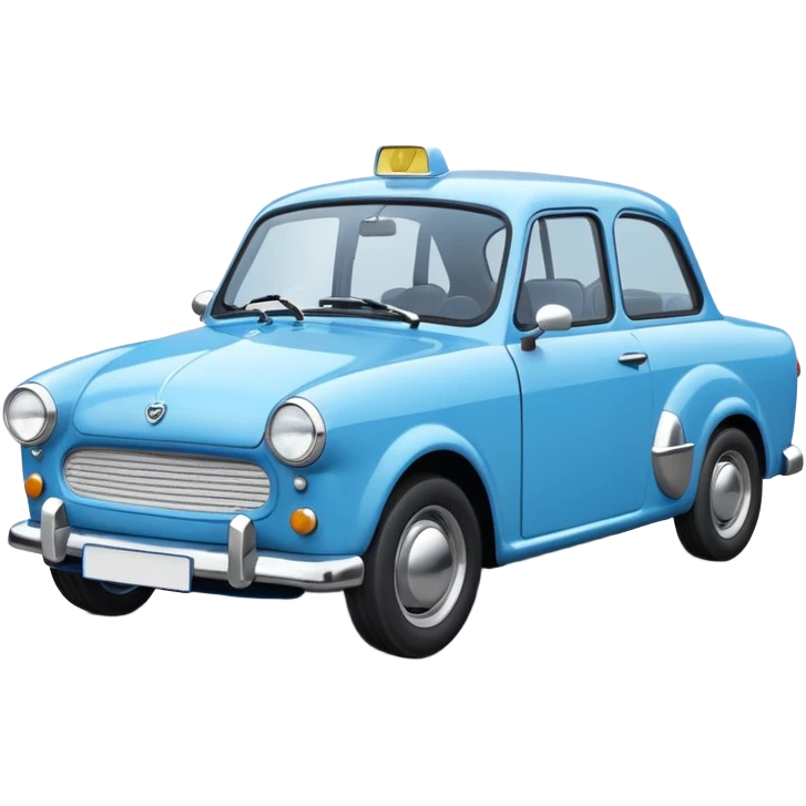 Trabant 601 blau emoji