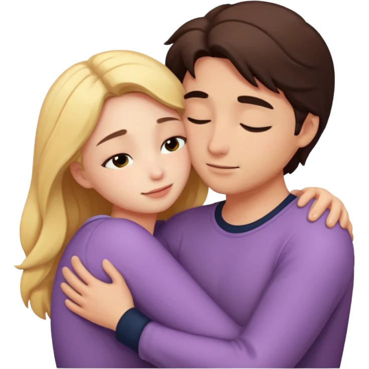 intimate moment between lovers emoji