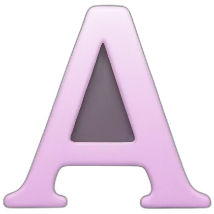 Letter A and S emoji