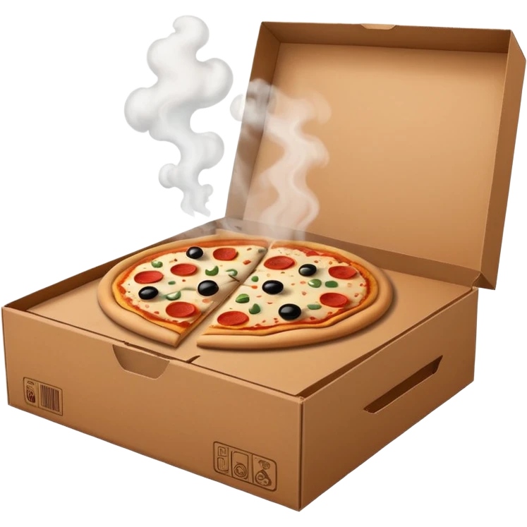 pizza box emoji