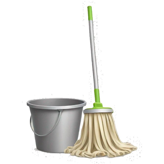 mop and bucket emoji