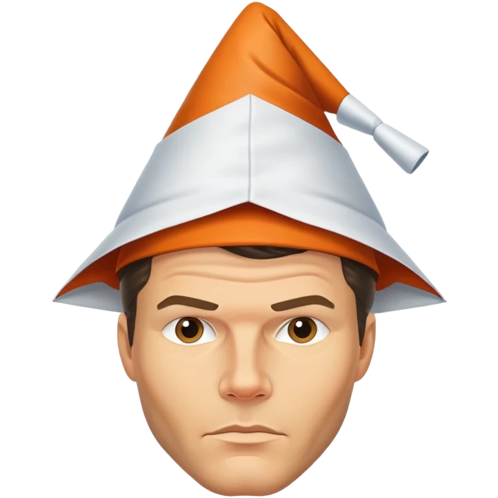 Pete hegseth in a dunce cap emoji