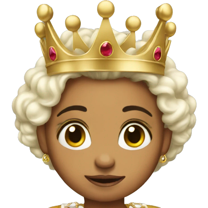 queen never cry baby emoji