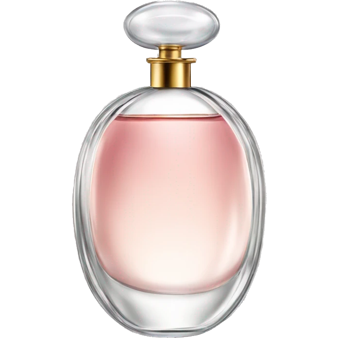 Luxury perfume bottle oval emoji