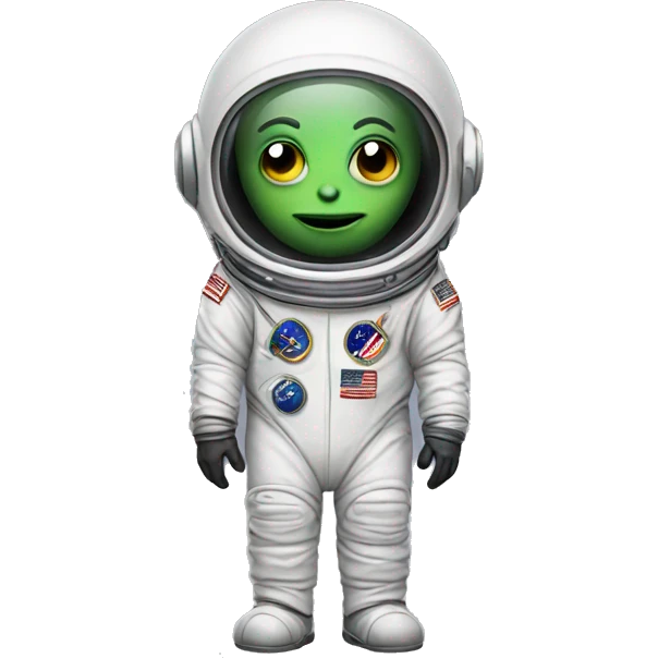 Alien astronaut  emoji
