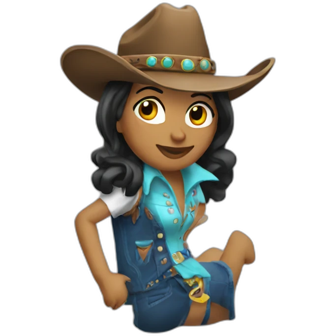 cowboy-salsa-dancer-woman emoji