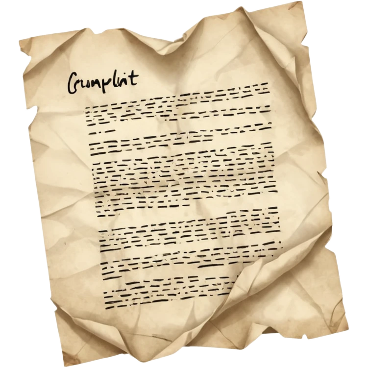 complaint document emoji