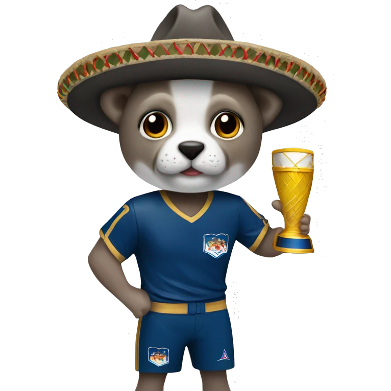 Tiburon con sombrero de copa  emoji