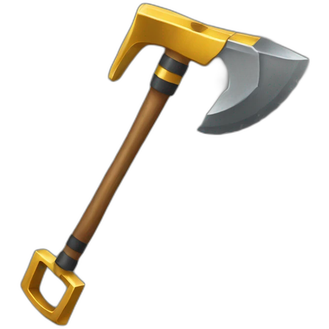  a pickaxe gold mining equipment emoji
