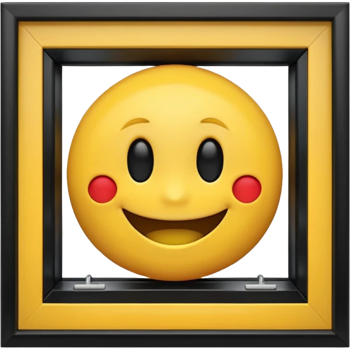 Открытое окно со сквозняком 3d смайлик  шщы emoji