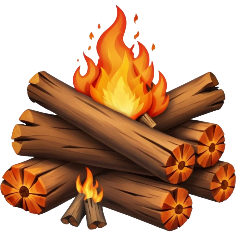 camp fire emoji