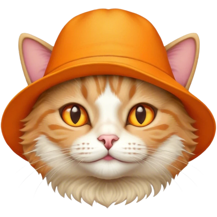 Cat wearing a hat  emoji