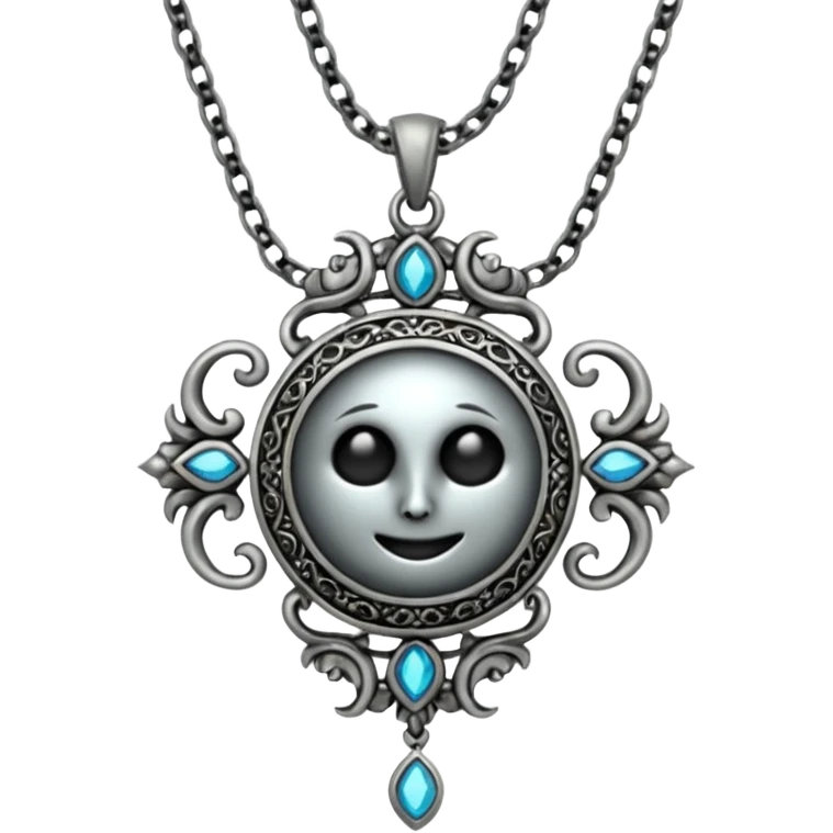 cursed necklace emoji