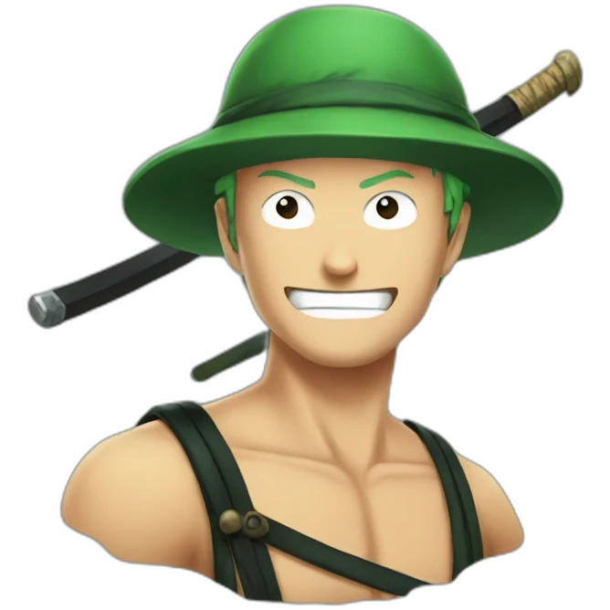 zoro one piece emoji