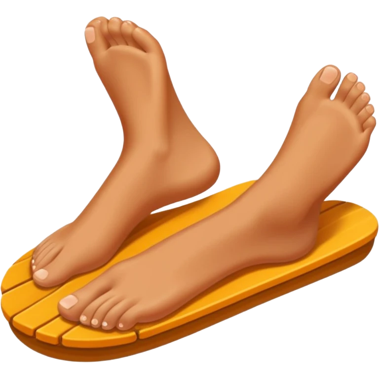 bare feet emoji
