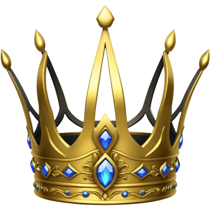 Sci-fi Warframe royal crown emoji