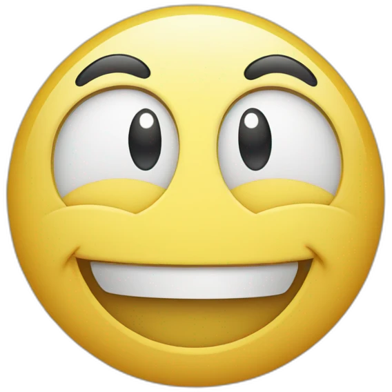 happy smiley standing and smiling emoji