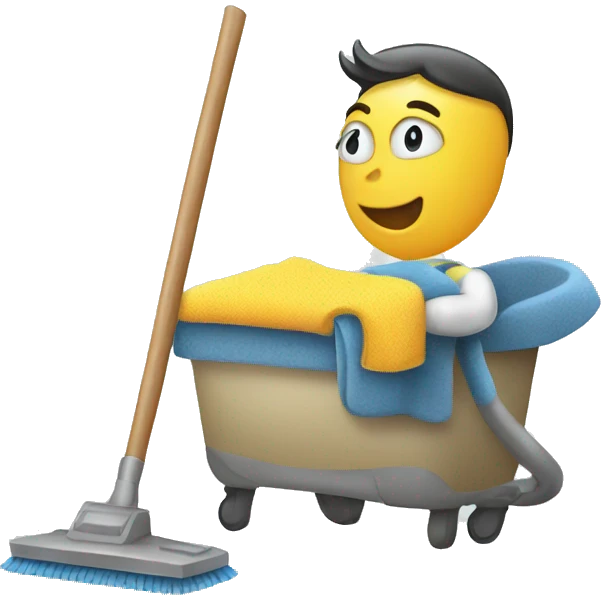 cleaning upholstery emoji
