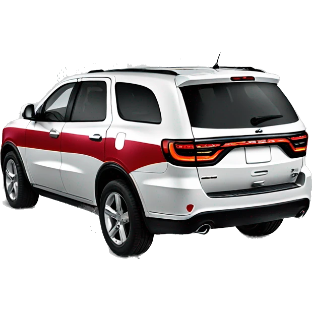 2011 dodge Durango with red stripes emoji