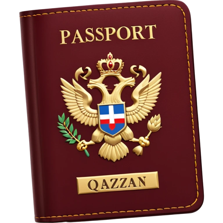 Russian and Qazaqstan pasport emoji