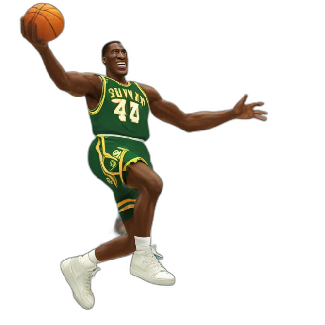 Shawn kemp dunk emoji