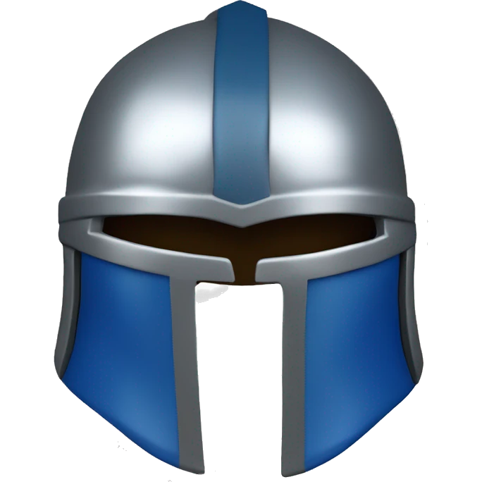 blue spartan head emoji