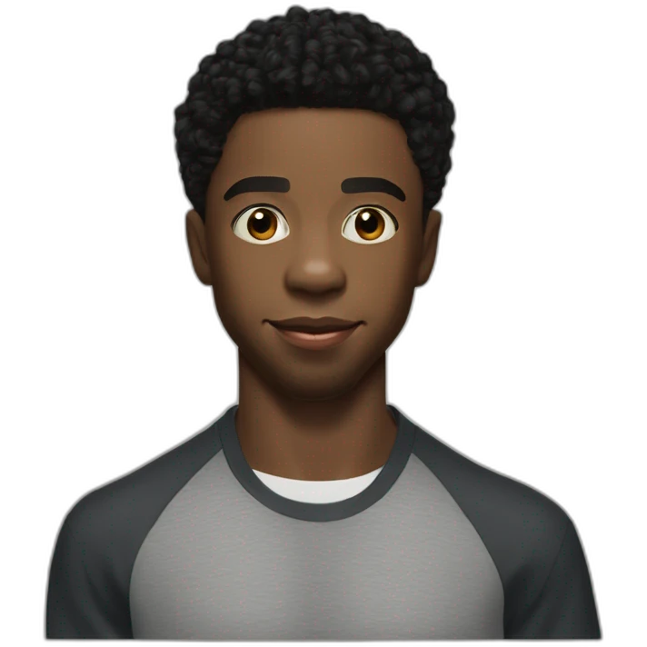 Young Chadwick Boseman emoji