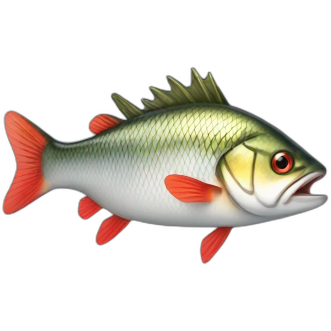 fishing perch emoji