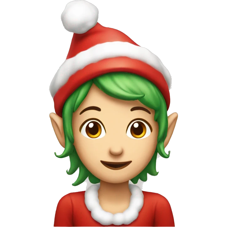 Kerst elfje  emoji