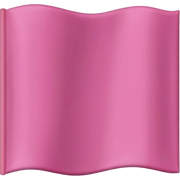 Pink flag emoji