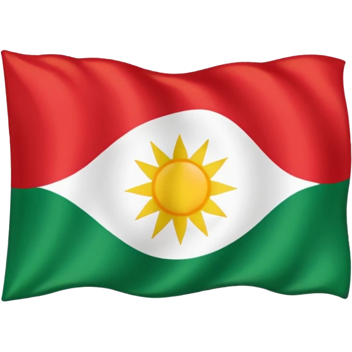 Kurdistan flag emoji