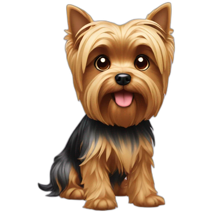 Yorkshire Terrier emoji | AI Emoji Generator