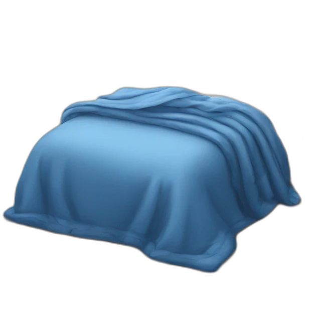  blue pillow and blanket emoji
