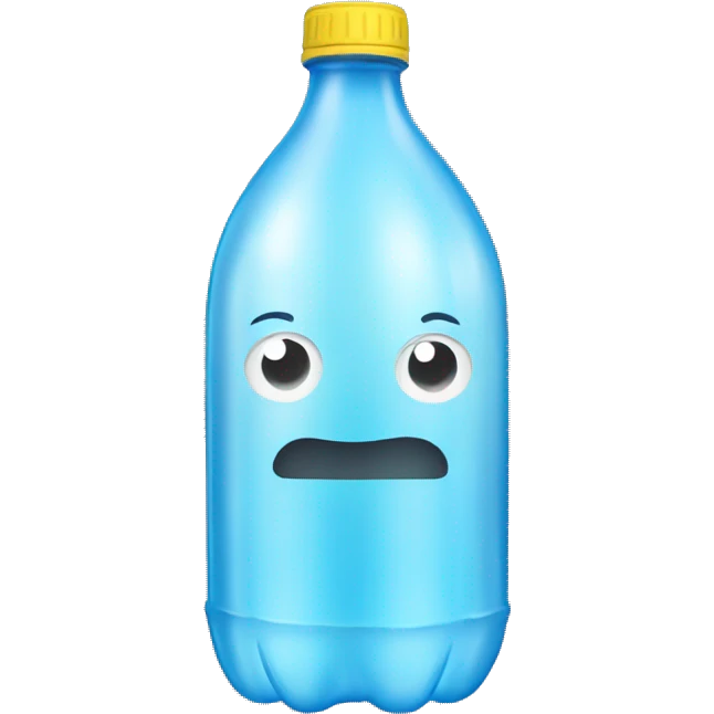 Botella de agua emoji