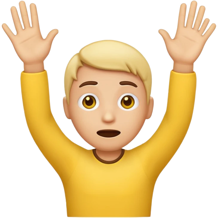 смайлик разводящий руками в растерянности emoji