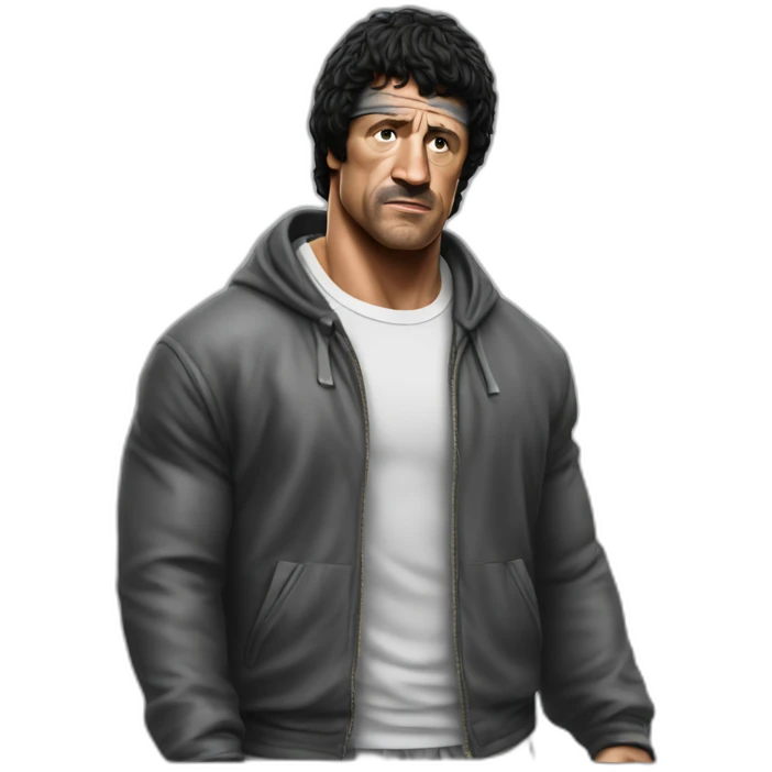 Rocky balboa emoji