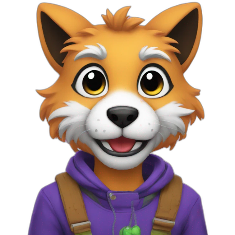 Furry fursuit emoji