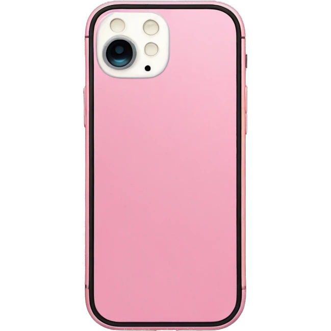 Pink iphone 13 emoji