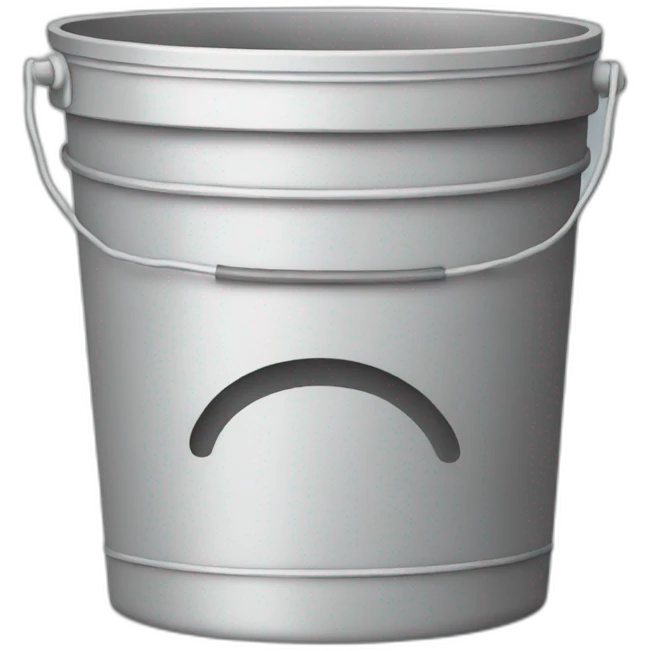 bucket emoji